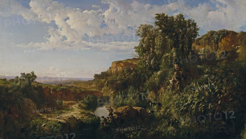 Catalan Landscape, c1860. Creator: Ramón Martí Alsina.
