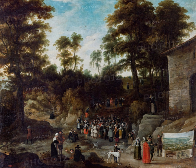 The Spa Waters, c1600-1650. Creator: Jan Wildens.