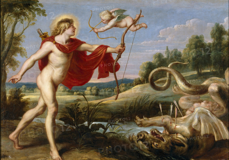 Apollo and Python, between 1636 and 1638. Creator: Cornelis de Vos.
