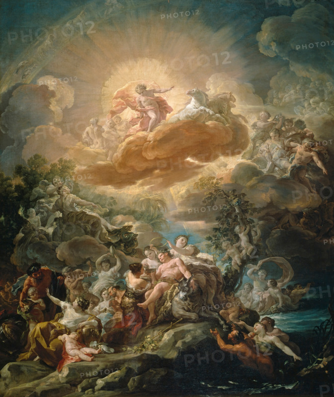 The Birth of the Sun and the Triumph of Bacchus, 1761. Creator: Corrado Giaquinto.