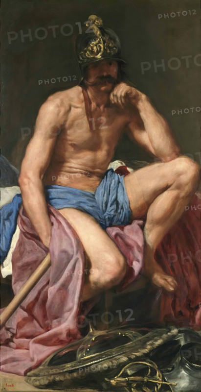 Mars Resting, 1640- c1670. Creator: Diego Velasquez.