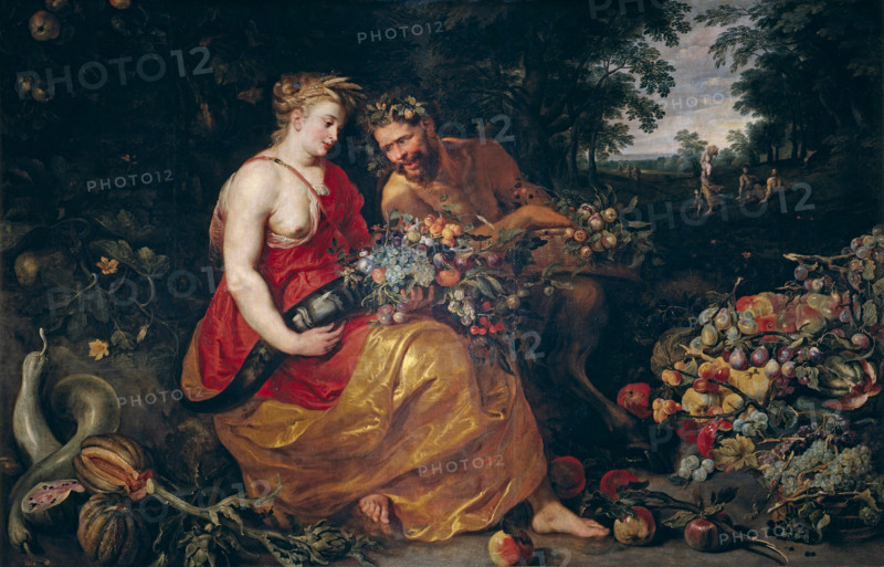 Ceres and Pan, 1615. Creator: Frans Snyders.