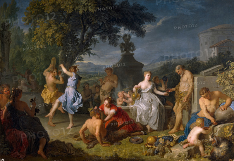 Bacchanal, 1719. Creator: Michel-Ange Houasse.
