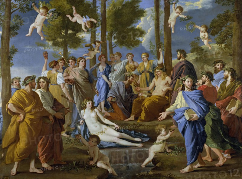 Parnassus, between c1630 and c1631. Creator: Nicolas Poussin.
