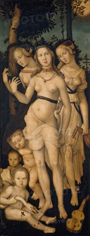 Harmony (The Three Graces), between 1541 and 1544. Creator: Hans Baldung.