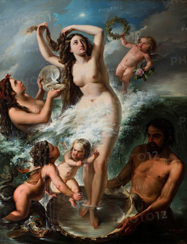 The Birth of Venus, 1860. Creator: Antonio Gómez y Cros.