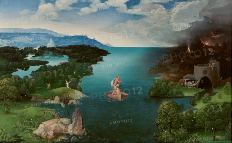 Landscape with Charon Crossing the Styx, between 1520 and 1524. Creator: Joachim Patinir.