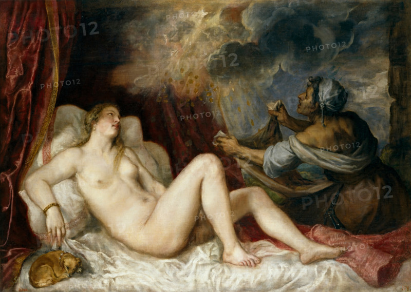 Danaë, between 1560 and 1565. Creator: Titian.