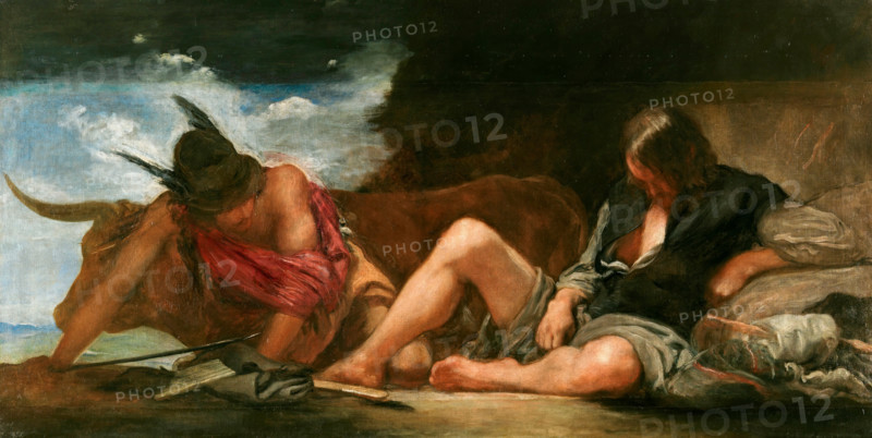 Mercury and Argus, c1659. Creator: Diego Velasquez.