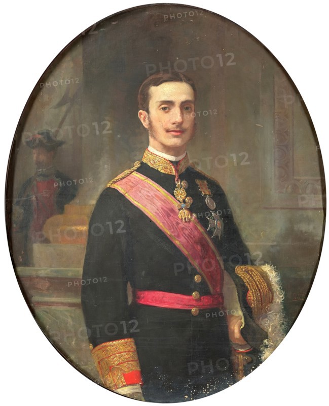 Alfonso XII of Spain, 1878. Creator: Alejandro Ferrant y Fischermans.