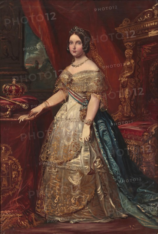 Isabella II of Spain, 19th century. Creator: Unknown.