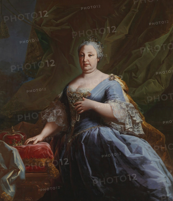 Barbara of Braganza, Queen Consort of Spain, mid 18th century. Creator: Unknown.