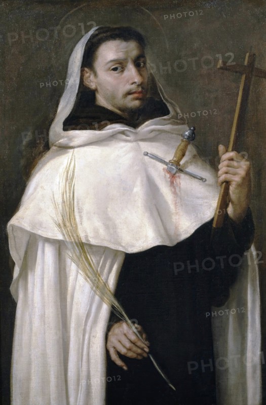 Saint Angelo, c1667. Creator: Antonio Pereda y Salgado.