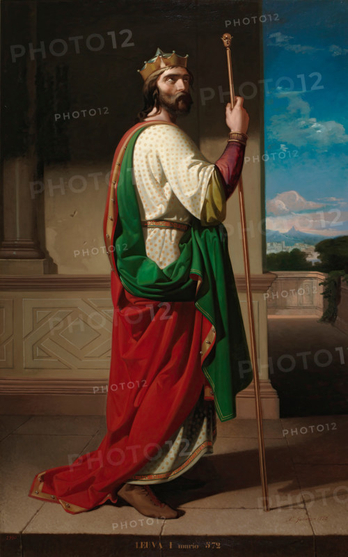 Liuva I, King of the Visigoths, 1855. Creator: Antonio Gisbert.