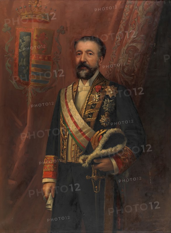 Saturnino Esteban Collantes y Miquel, Count of Esteban Collantes, 1891. Creator: Asterio Mañanós Martínez.