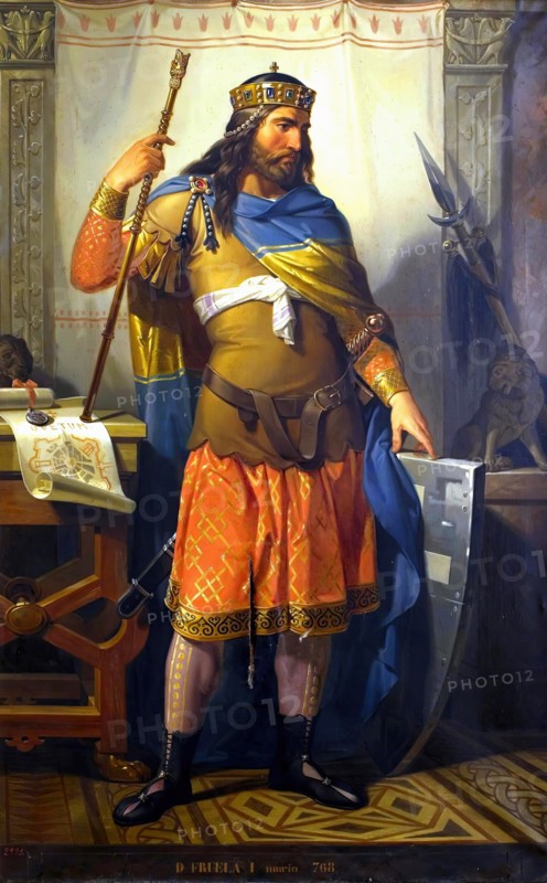 Fruela I of Asturias, 1854. Creator: Bernardino Montañés y Pérez.