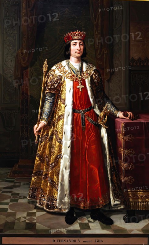 Ferdinand II of Aragon, c1848. Creator: Bernardino Montañés y Pérez.
