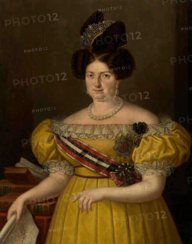 Maria Christina of the Two Sicilies, 1834.  Creator: Carlos Blanco.