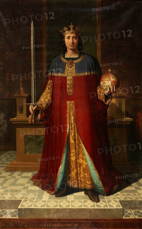 Ferdinand III of Castile, 1850. Creator: Carlos Mugica y Perez.