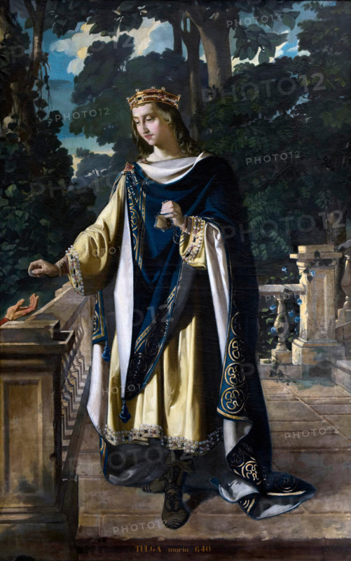 Tulga, King of the Visigoths, c1854. Creator: Agustín Saez Glanadell.