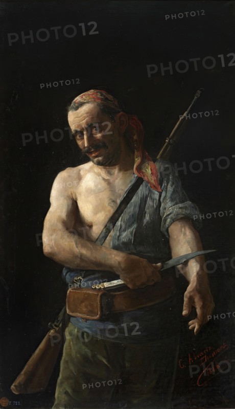 The Guerrilla Fighter, 1886. Creator: Cesar Alvarez Dumont.