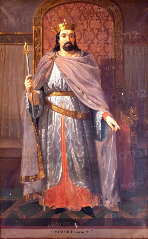 King Sancho I of León, 1862. Creator: Eusebio Valldeperas.