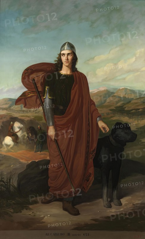 Reccared II, c1858. Creator: Francisco Aznar y García.