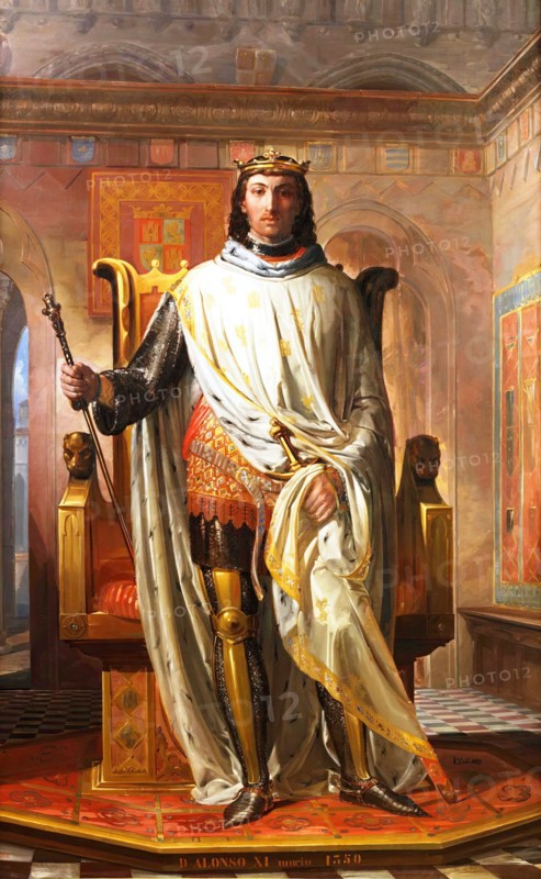 Alfonso XI of Castile, 1849. Creator: Francesc Cerdá Villarestán.