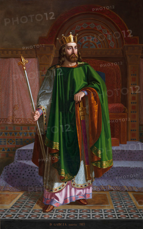 García I, King of León, 1852. Creator: Mariano de la Roca y Delgado.