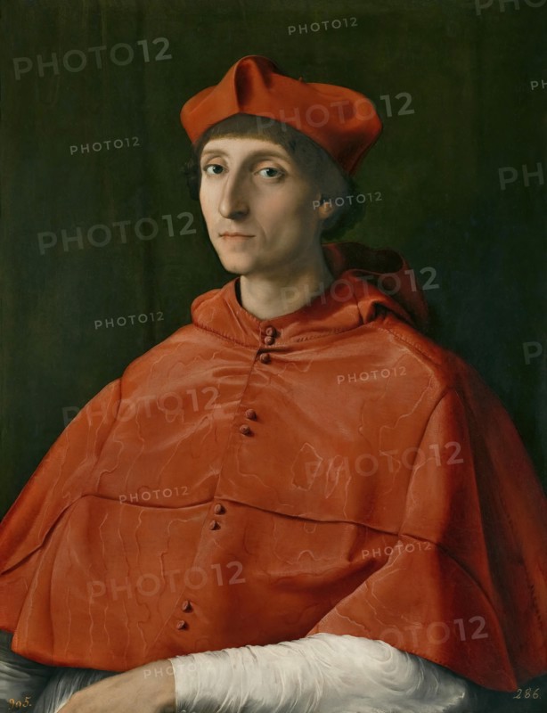 Portrait of a Cardinal, between 1510 and 1511. Creator: Raphael.