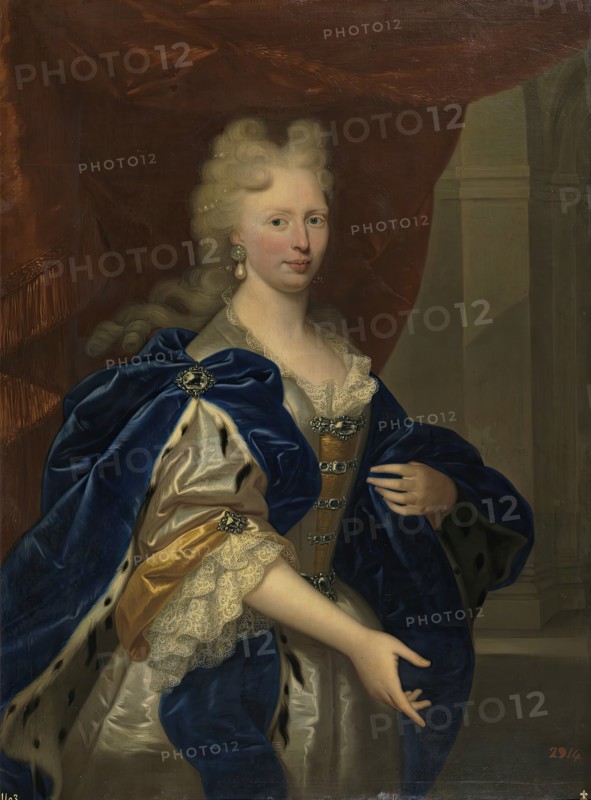 Dorothea Sophie of Neuburg, Duchess of Parma, 18th century. Creator: Giovanni Maria delle Piane.
