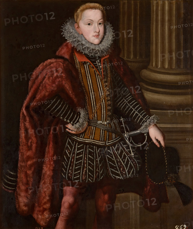 Archduke Leopold, brother-in-law of Philip III, c1608-c1617. Creator: Bartolomé González.