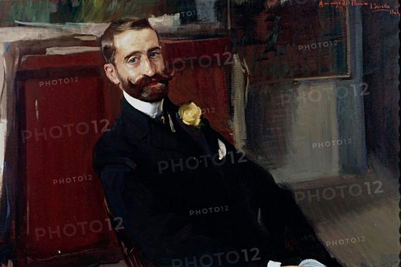 Portrait of Jacinto Felipe Picón y Pardiñas, 1904. Creator: Joaquin Sorolla y Bastida.