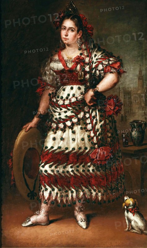 The Duchess of Frías Dressed as a *Manola*, 1835. Creator: Jose Gutierrez de la Vega.