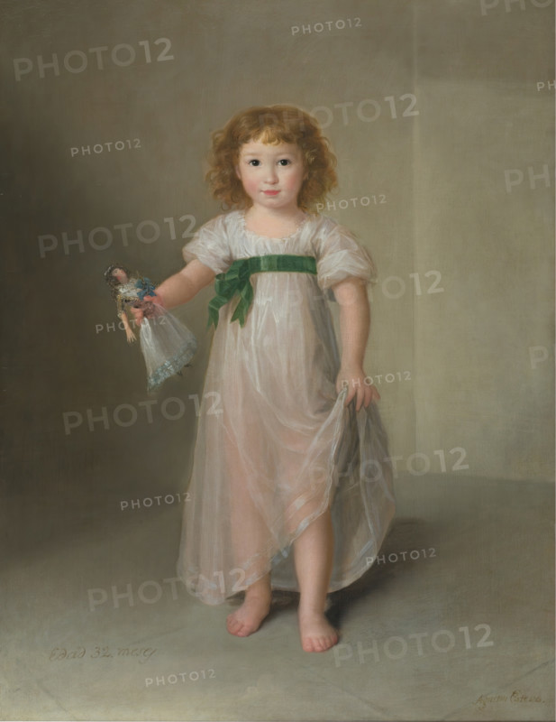 Portrait of Manuela Téllez-Girón, 1797. Creator: Agustin Esteve y Marqués.