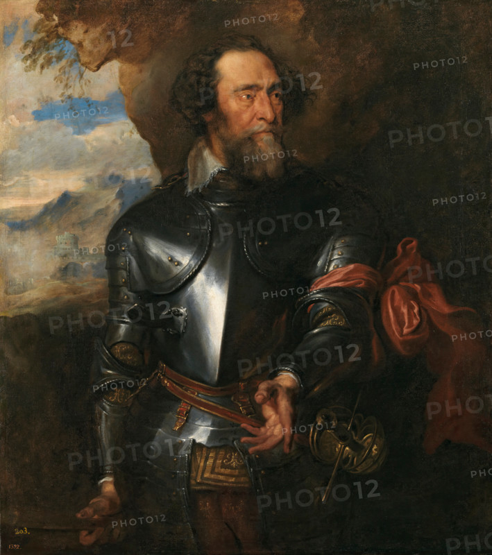 Count Hendrik van den Bergh, between c1627 and c1629. Creator: Anthony van Dyck.