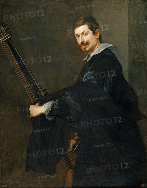 Man with a Lute, between c1622 and c1632. Creator: Anthony van Dyck.