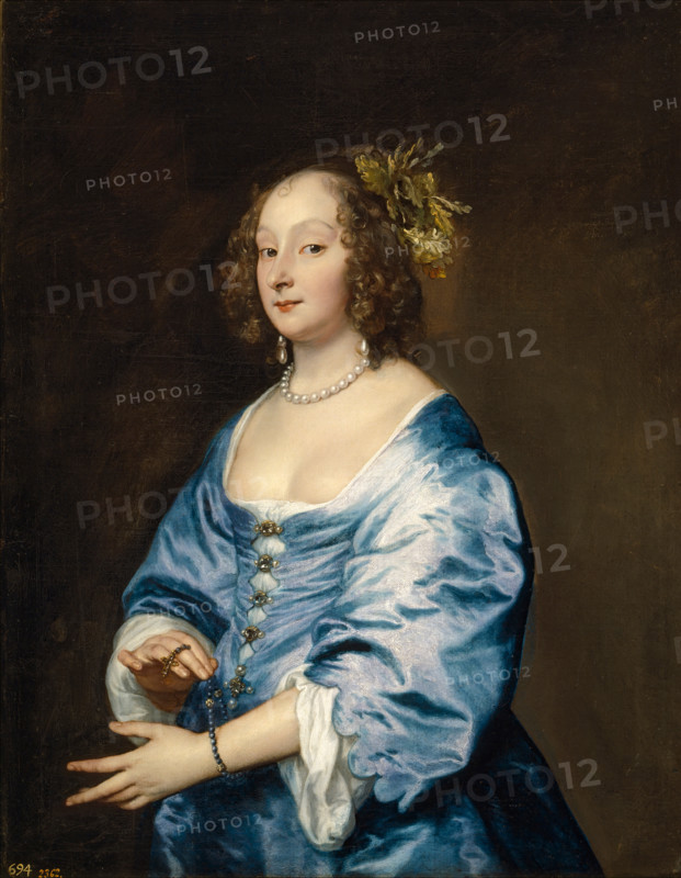 Mary, Lady Van Dyck, c1640. Creator: Anthony van Dyck.