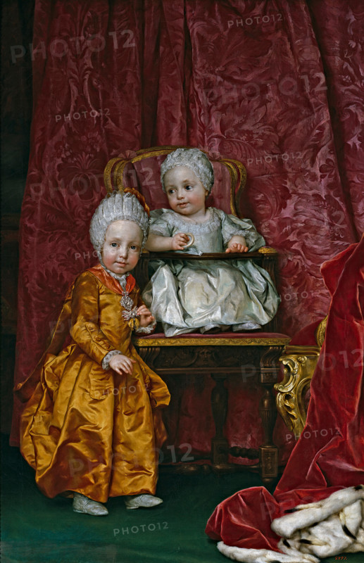 Archduke Ferdinand and Archduchess Maria Anna of Austria, 1770. Creator: Anton Raphael Mengs.