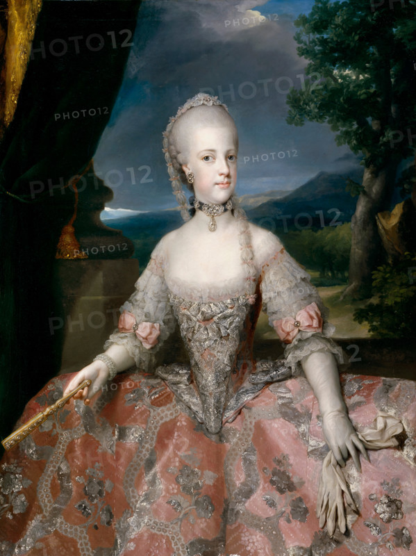 Maria Carolina of Habsburg-Lorraine, Queen of Naples, c1768. Creator: Anton Raphael Mengs.