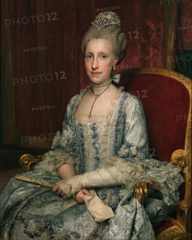 Maria Luisa of Spain, 1770. Creator: Anton Raphael Mengs.
