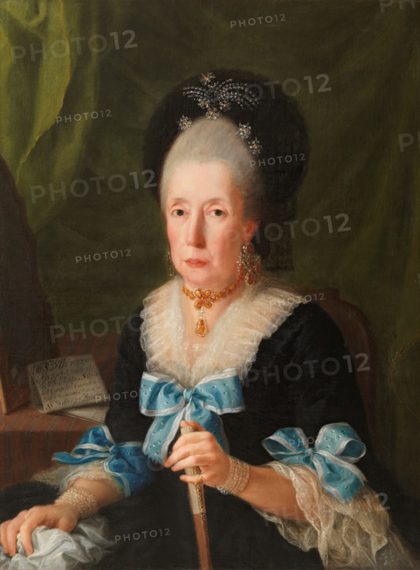 Tomasa de Aliaga, widow of Manuel Pablo Salcedo, c1787. Creator: Antonio Carnicero.