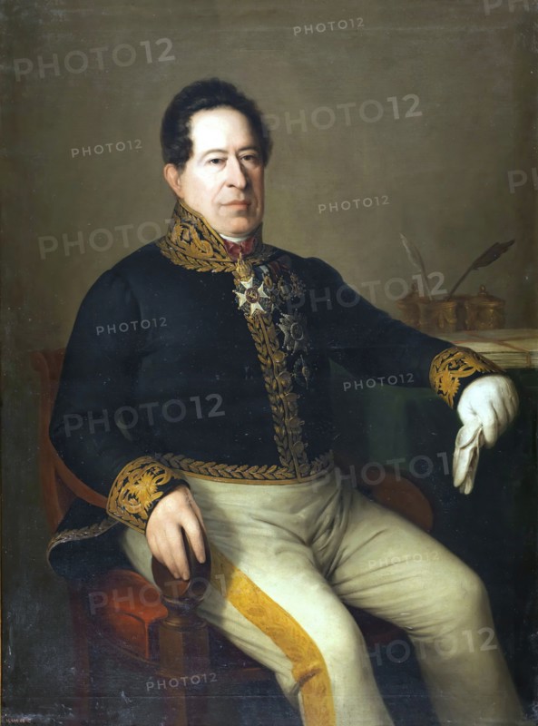 Portrait of Cesáreo María Sáenz y de la Barrera, 1842. Creator: Antonio María Esquivel.