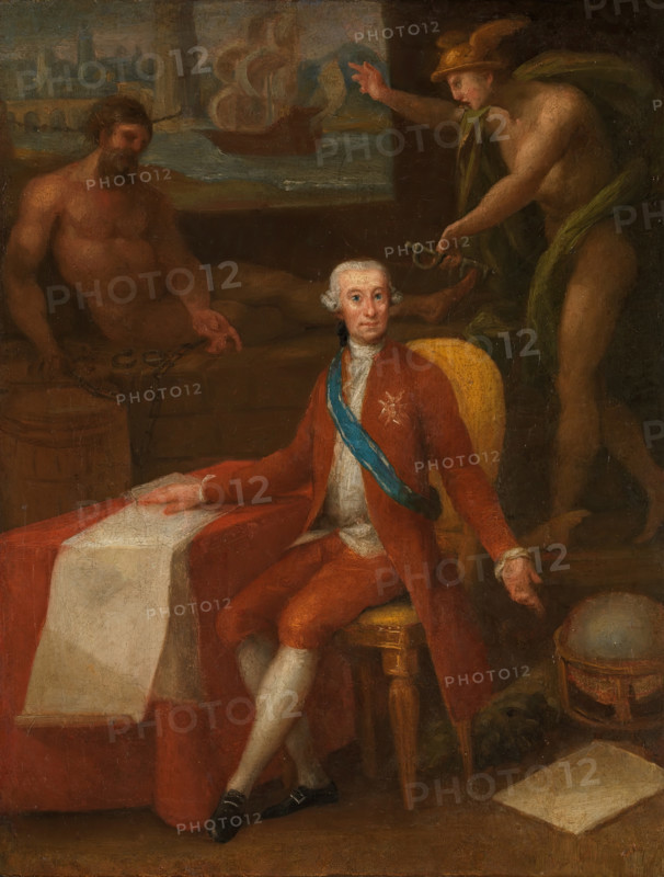 José Moñino y Redondo, 1st Count of Floridablanca, 1786. Creator: Bernardo Martinez del Barranco.