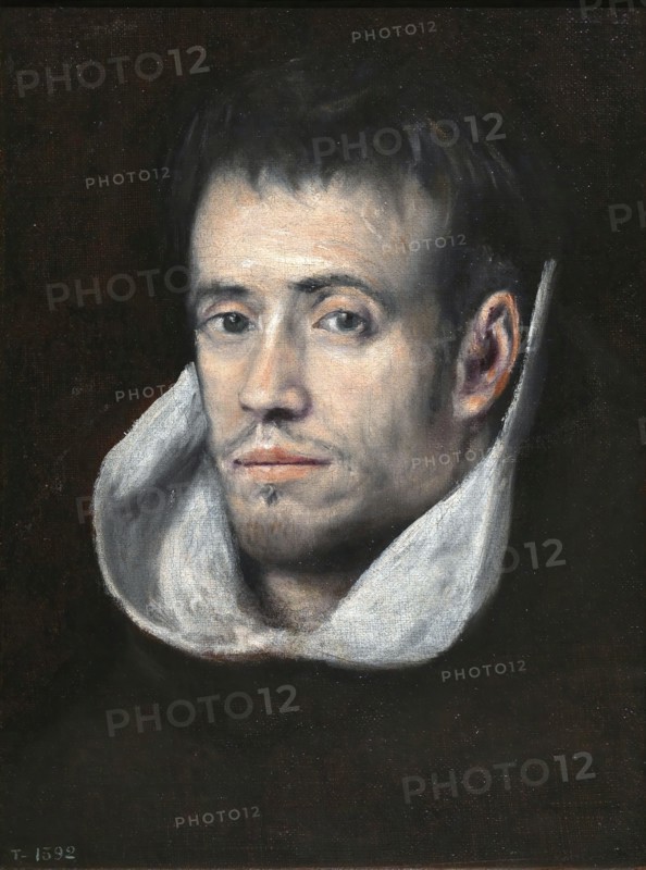 Portrait of Dominican (or Trinitarian) Friar, between c1600 and c1650. Creator: El Greco.