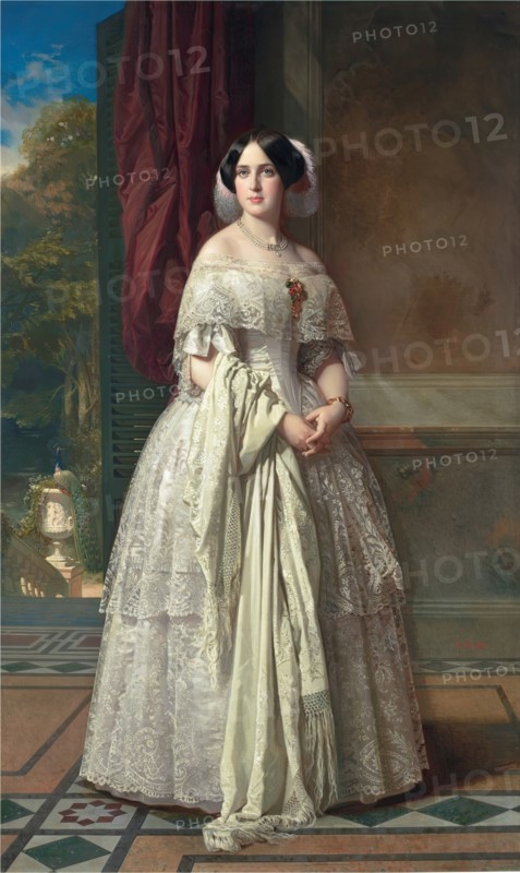 Josefa del Águila y Ceballos, later Marchioness of Espeja, between 1852 and 1854. Creator: Federico de Madrazo y Kuntz.