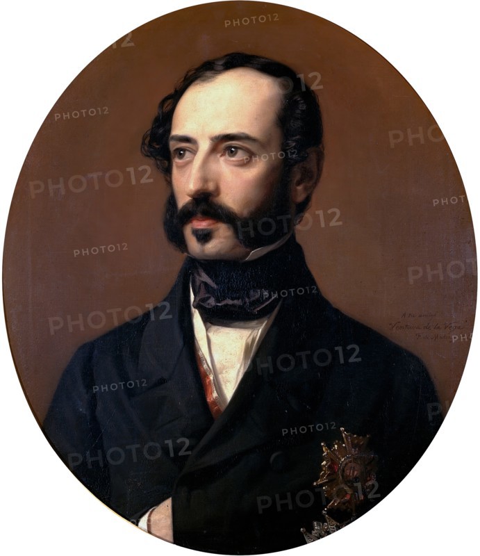 Ventura de la Vega, 1849. Creator: Federico de Madrazo y Kuntz.