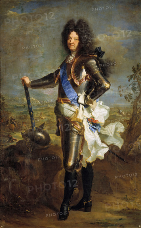 Louis XIV, 1701. Creator: Hyacinthe Rigaud.