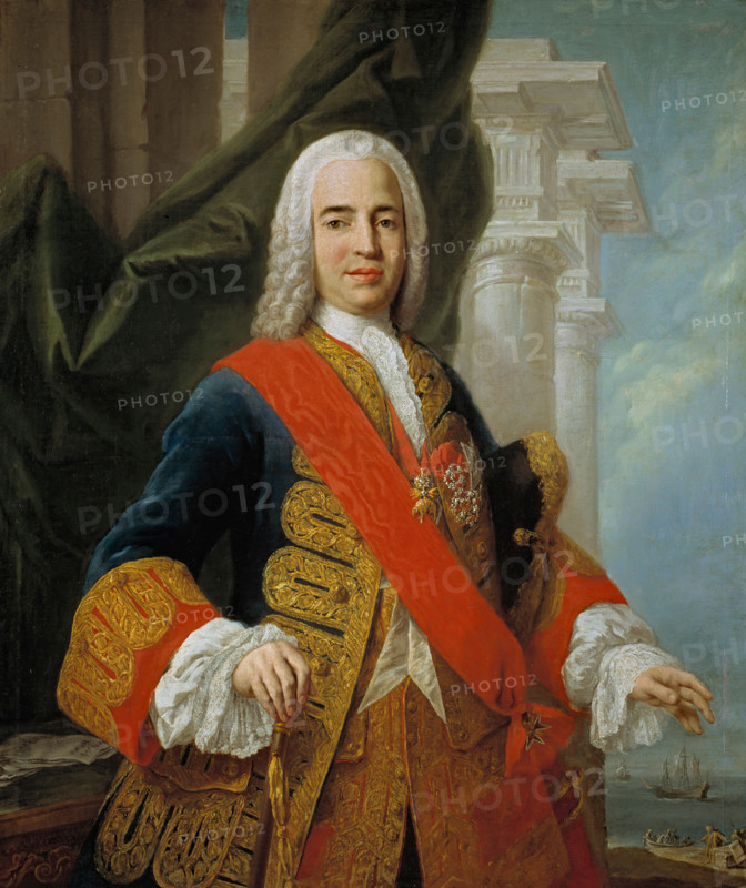 Portrait of the Marquis de la Ensenada, c1750. Creator: Jacopo Amigoni.