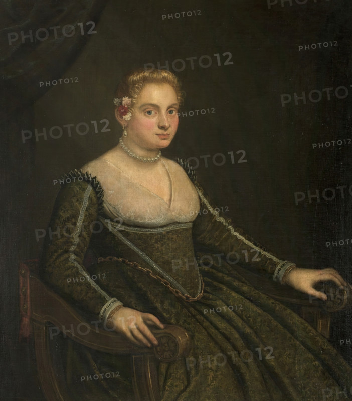 Portrait of a Young Woman, 16th century. Creator: Jacopo Tintoretto.